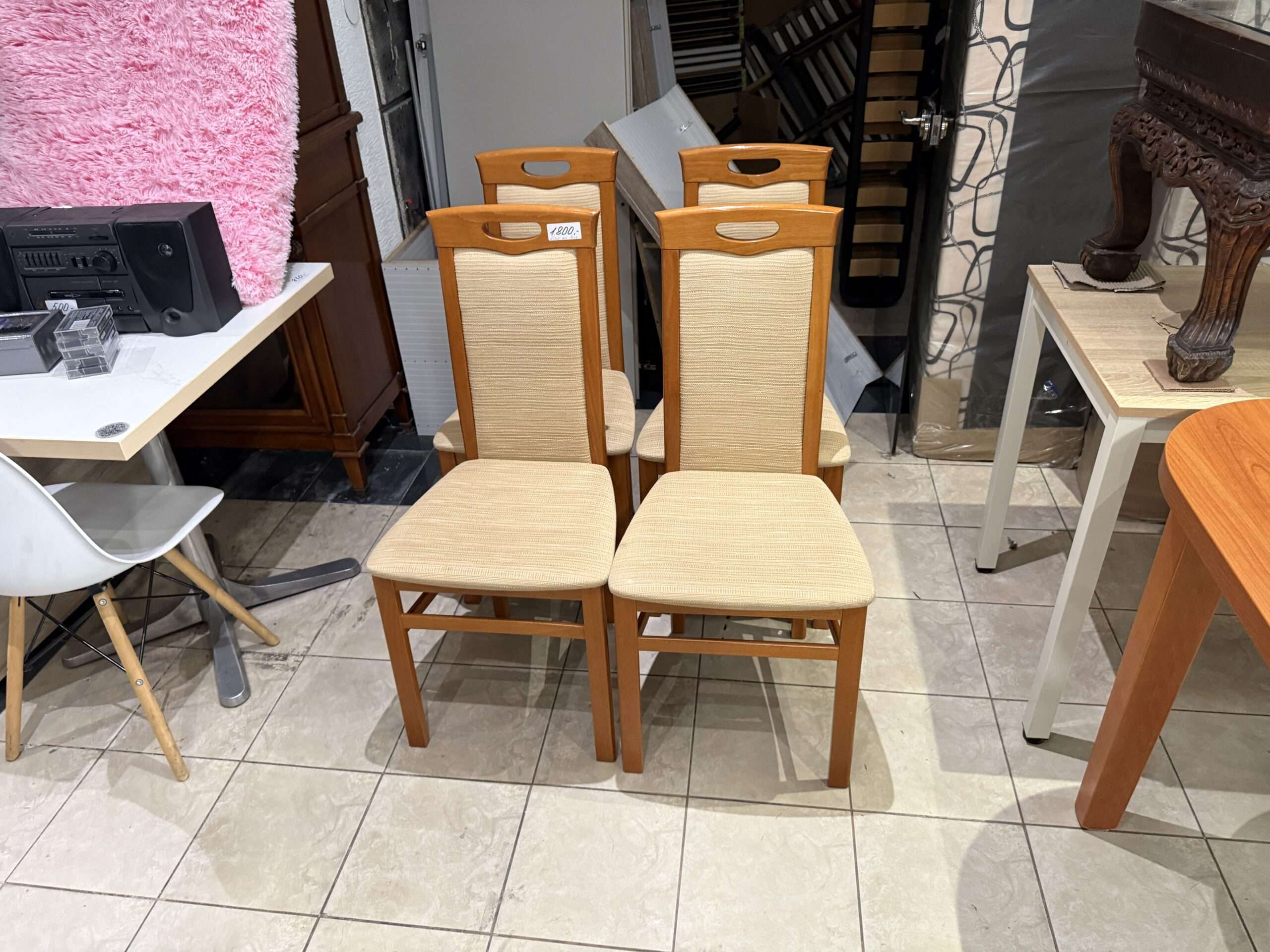 Jídelní židle 4 kusy KOMPLET - Obrázek 3