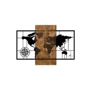 Nástěnná dekorace World Map NOVÝ 2. jakost