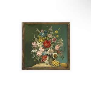 Obraz Vintage Flowers 50x50 cm NOVÝ 2. jakost