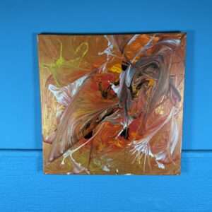 Obraz abstraktní malovaný 40x40 cm