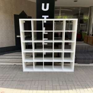 Regál IKEA Kallax bílý 182 x 182 cm
