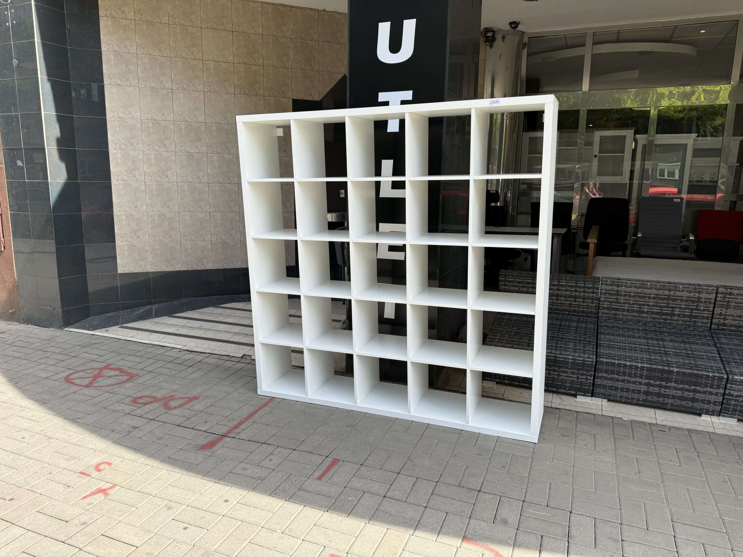 Regál IKEA Kallax bílý 182 x 182 cm - Obrázek 3