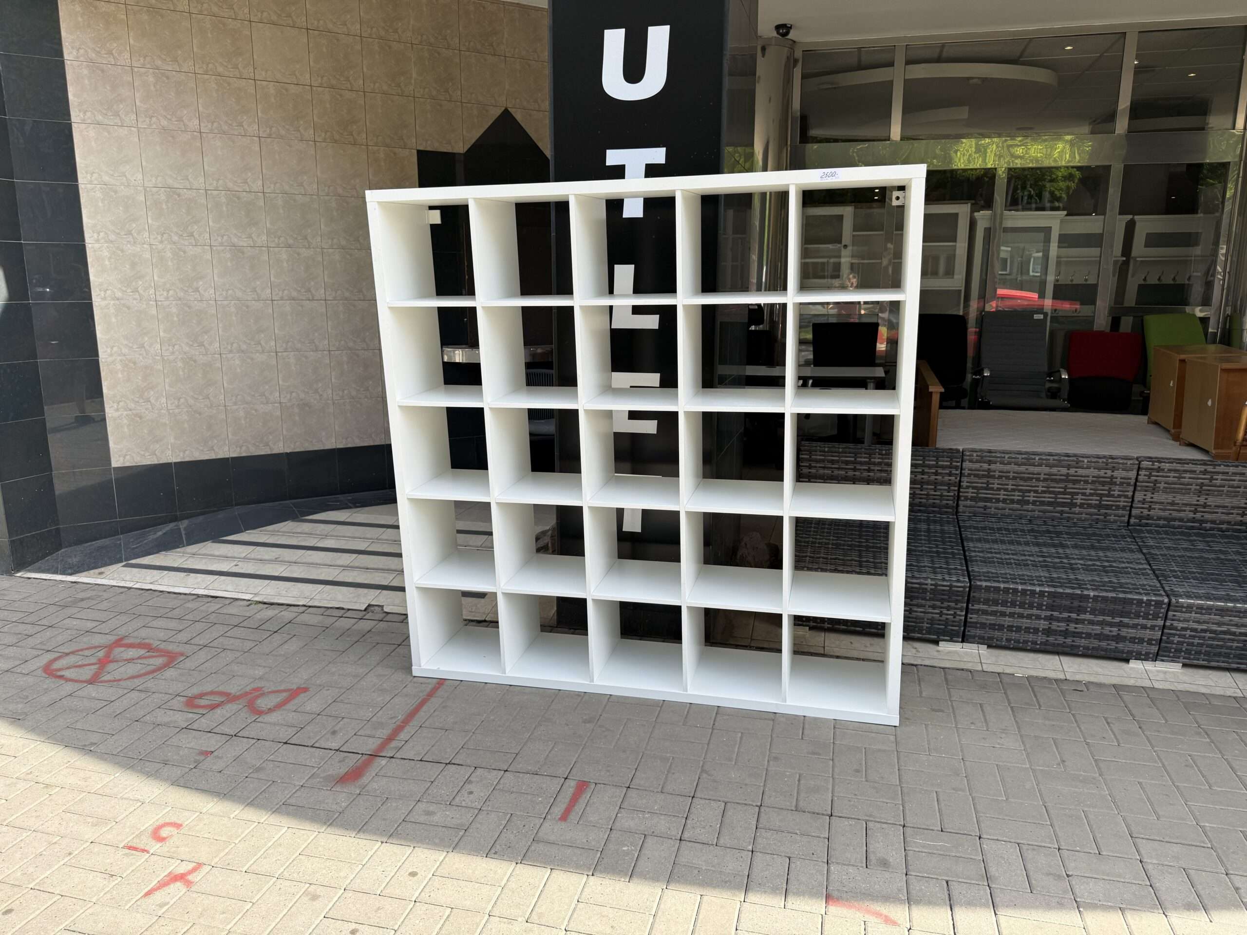 Regál IKEA Kallax bílý 182 x 182 cm - Obrázek 4