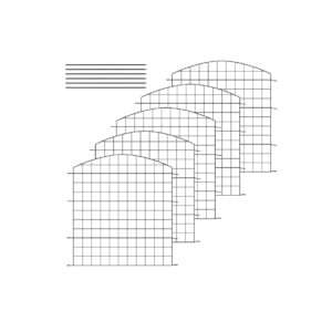 Zahradní plot (5 panelů) KOMPLET NOVÝ 2. jakost