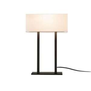 Stolní lampa Salihini bílá/černá NOVÝ 2. jakost