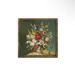 Obraz Vintage Flowers 50x50 cm NOVÝ 2. jakost