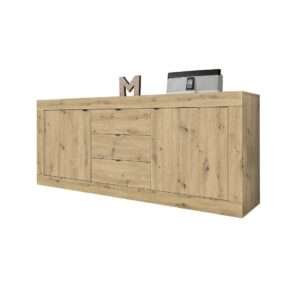 Komoda 210 cm dub sonoma NOVÝ 2. jakost