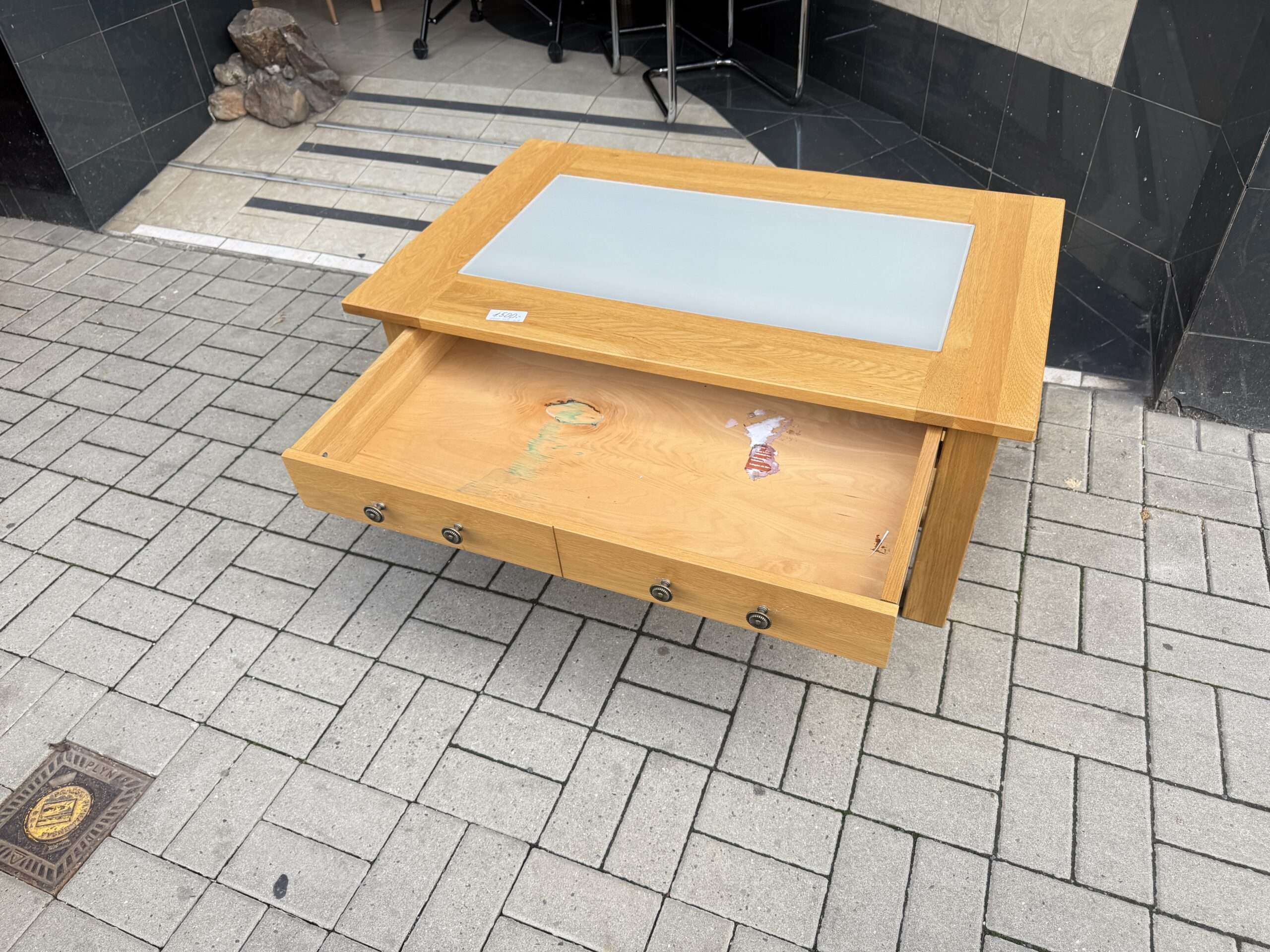Konferenční stolek dub 70x110 cm - Obrázek 4